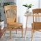 Baxton Studio Barito Modern Bohemian Natural Brown Rattan Dining Chair 228-13136-ZORO - alternate 9